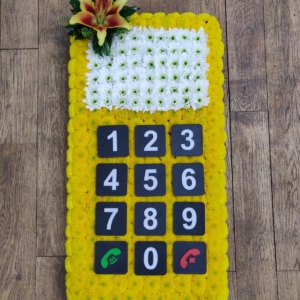 Mobile Phone Floral Tribute